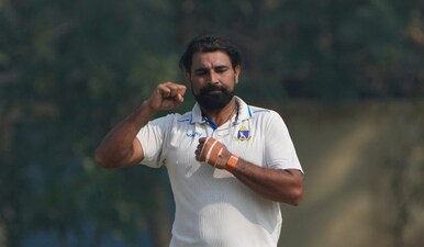 Mohammed Shami is Bengal's leading wicket-taker among pacers in this Ranji Trophy. PTI