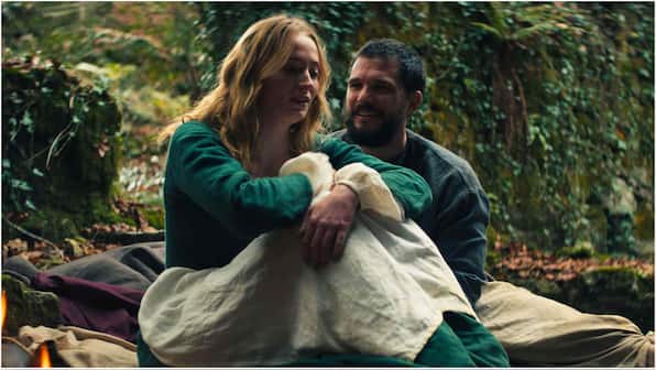 WATCH: Sophie Turner gags after kissing GOT co-star Kit Harrington in BTS video from 'The Dreadful'