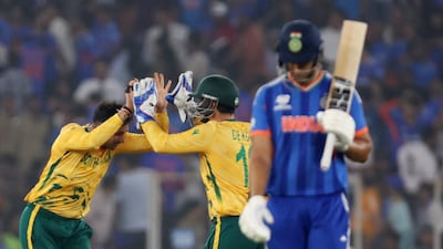 South Africa ended India's 12-match winning streak at the T20 World Cup while collecting their fifth win on the trot during their Super 8 Group 1 clash in Ahmedabad. Reuters