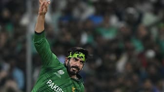 Usman Tariq's bowling action has not been reported to be suspicious so far in his small international career. AFP