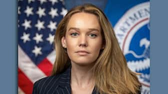 Spokeswoman for the US Department of Homeland Security (DHS) Tricia McLaughlin. (X)
