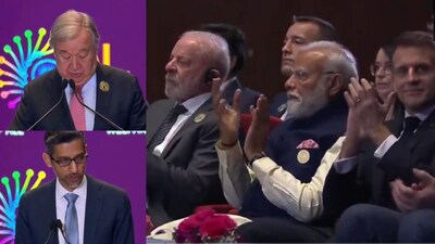 Macron Praises India's Digital System, UPI at AI Summit Delhi 2026