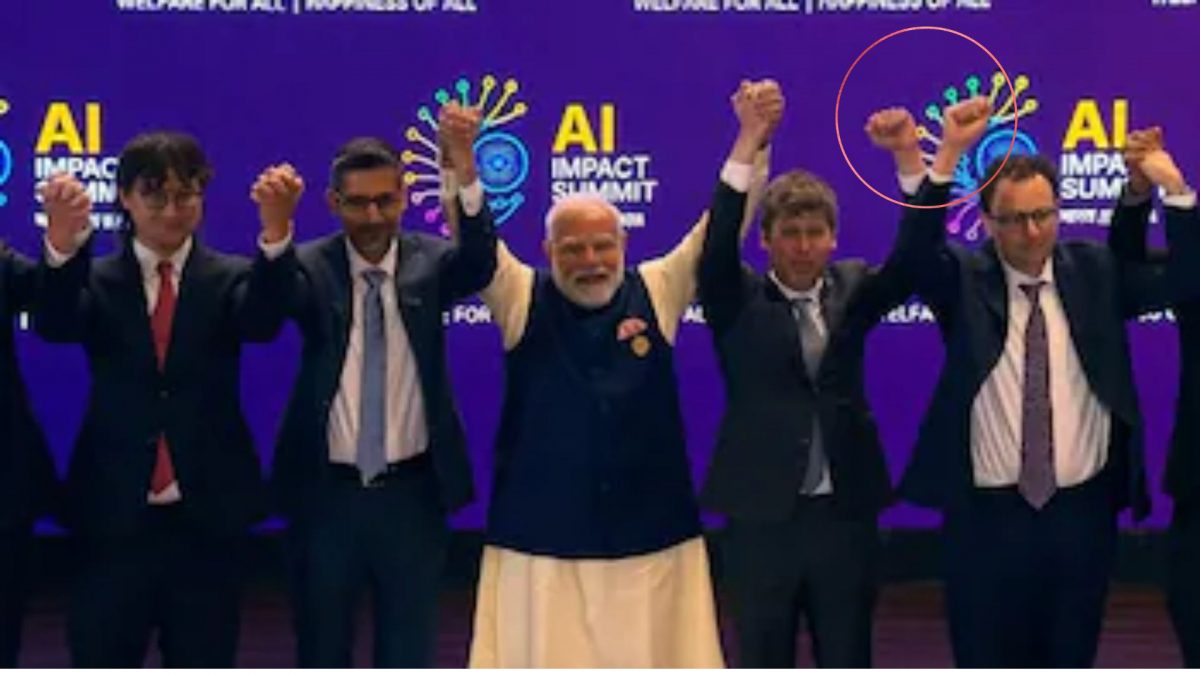 Two CEOs walk into a photo..& don’t hold hands: OpenAI, Anthropic CEOs skip symbolic hand raise at AI summit | Watch Two CEOs walk into a photo..& don’t hold hands: OpenAI, Anthropic CEOs skip symbolic hand raise at AI summit | Watch