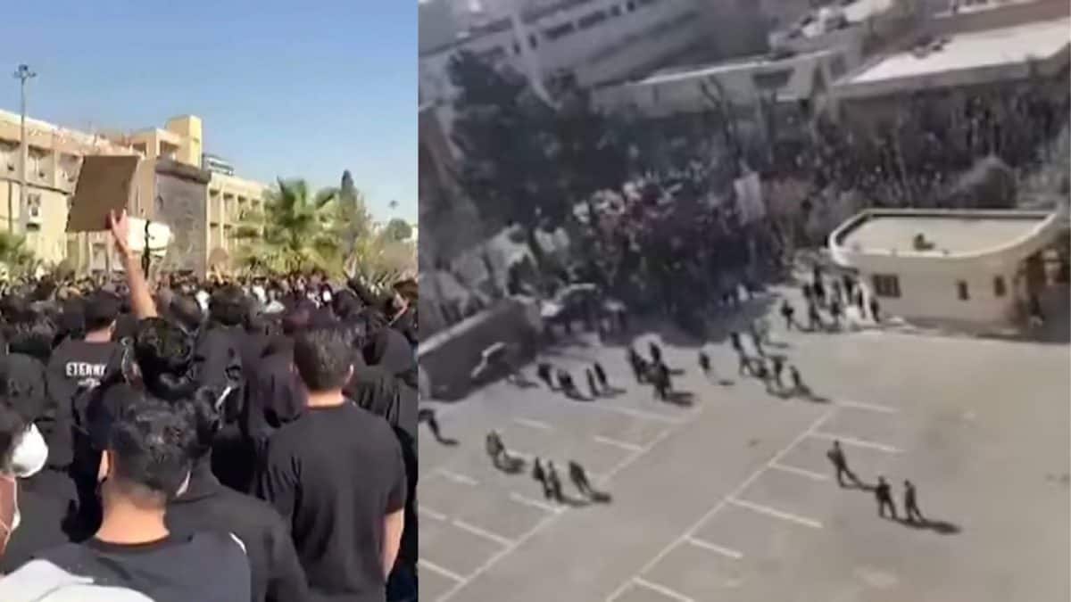 Iran on edge: Campus protests erupt against Khamenei regime amid US war fears