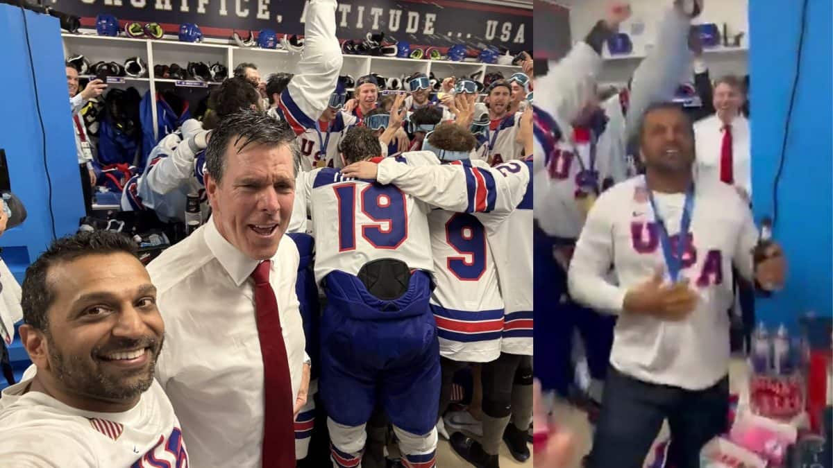 Kash Patel first defended his Italy trip on FBI jet as ‘official.’ Then came videos of him chugging beer with USA Hockey champs