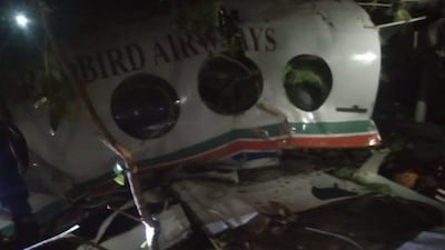 The aircraft, a Beechcraft C90 operated by Redbird Airways, was transporting a 41-year-old burn victim, Sanjay Kumar, to Delhi for advanced treatment. (ANI)
