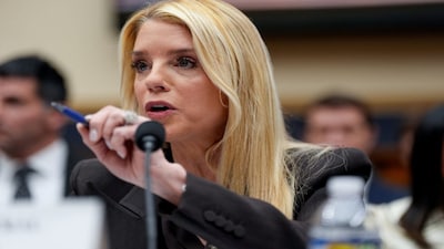 US Attorney General Pam Bondi testifies before a House Judiciary Committee hearing on oversight of the Justice Department, on Capitol Hill in Washington, D.C., U.S., on Wednesday. Reuters

