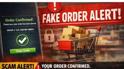 Fake order alert