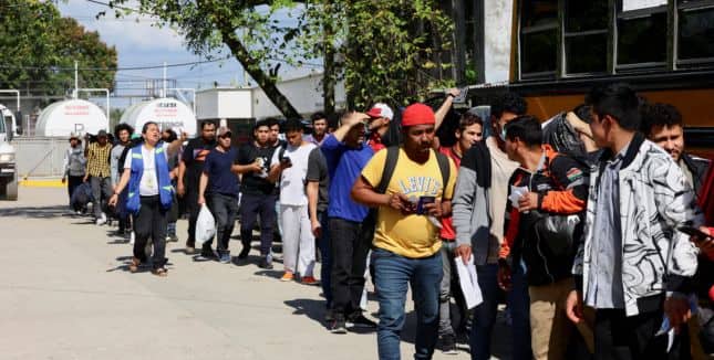 Over 3,800 Indians deported from US in 2025, the ruling government informed the Raj Sabha on Thursday. File Image Reuters