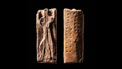 Ancient ivory carvings reveal that early humans used complex geometric codes to store information long before the first cities were built.