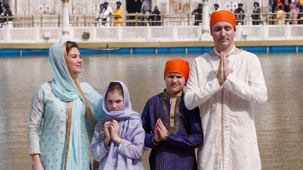 Justin Trudeau in india