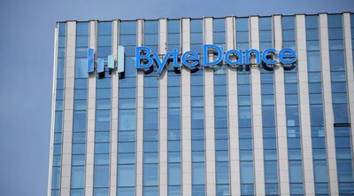 The ByteDance logo is seen at one of the company's office buildings in Shanghai, China July 4, 2023. REUTERS