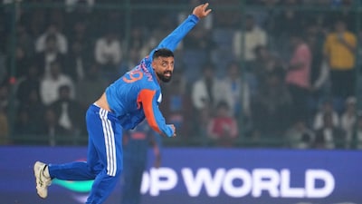 Varun Chakaravarthy had halted Namibia's charge with a couple of game-changing overs, setting up a comfortable victory for India at Delhi's Arun Jaitley Stadium. AP