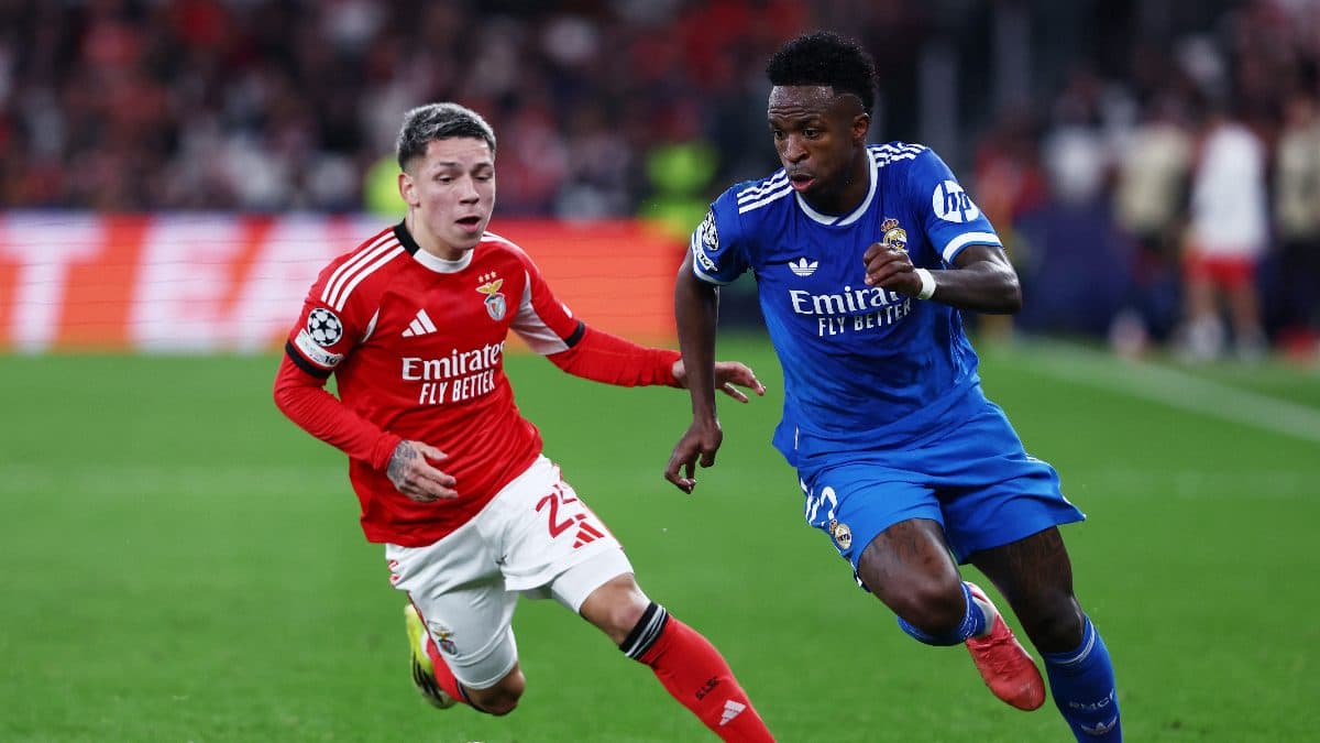 Benfica fan makes ‘monkey gestures’ against Real Madrid players as Prestianni defends Vinicius’ accusation: ‘…threats received from players’