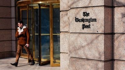The Washington Post headquarters, after the Post announced it was starting widespread layoffs in Washington, DC, US, February 4, 2026. File Image/Reuters