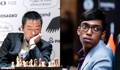 Wei Yi ranks R Praggnanandhaa ahead of him in Candidates. X/FIDE_Chess