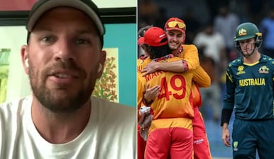 This is the second time Australia lost to Zimbabwe in T20 World Cup in as many meetings. Image: AFP/StarSports