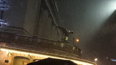 A fast-developing storm is threatening to pummel the US East Coast with a foot (30cm) or more of snow beginning Sunday, bringing Mother Nature's wrath to a region that only just dug out from a previous winter wallop.  (AFP)