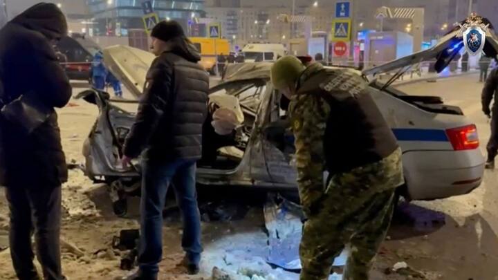 Blast outside Moscow railway station kills two, police say