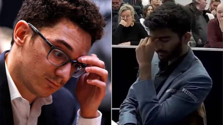 'It happens zero out of a hundred times': Fabiano Caruana calls Gukesh’s Wijk aan Zee blunder 'chess blindness' 'It happens zero out of a hundred times': Fabiano Caruana calls Gukesh’s Wijk aan Zee blunder 'chess blindness'