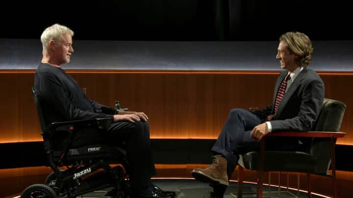 Netflix releases a posthumous interview with Eric Dane after his death from ALS