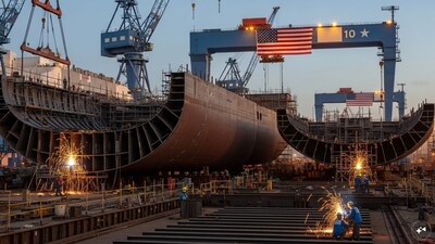 US Launches 'Maritime Golden Age' to Counter China's Shipbuilding Dominance