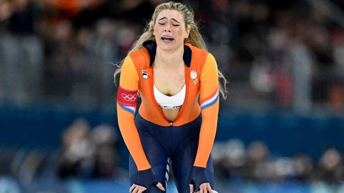 Why Jake Paul’s fiance Jutta Leerdam avoided punishment after revealing bra in post-race celebrations at Winter Olympics