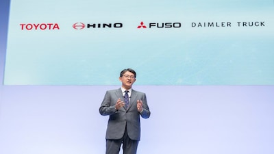 Toyota CEO Koji Sato to step down; CFO Kenta Kon to take charge from April. Source: Toyota Motor Corporation