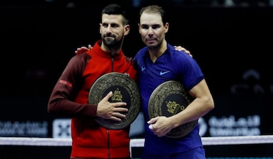 Carlos Alcaraz denied Novak Djokovic his record 25th Grand Slam title at AO this year. Image: Reuters