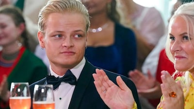 Norway's Marius Borg Hoiby and his mother, Crown Princess Mette-Marit in Oslo. Hoiby's rape trial has begun today in what is a big test for the royal family. File photo/AP