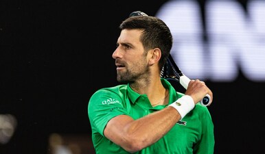 Novak Djokovic now resides in Greece with his family after having problems with Serbian president’s supporters. Image: Reuters  