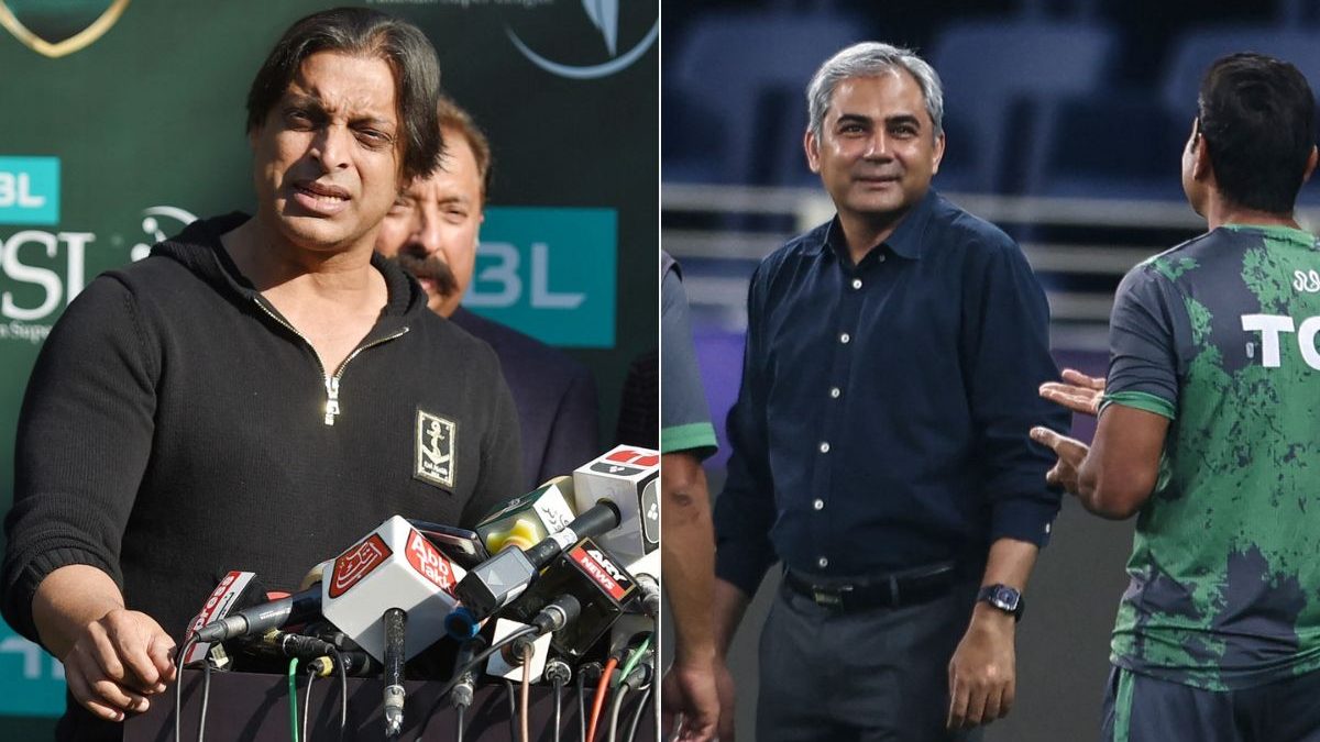 Shoaib Akhtar has taken a rapid U-turn on Mohsin Naqvi criticism. Image: AFP Shoaib Akhtar has taken a rapid U-turn on Mohsin Naqvi criticism. Image: AFP