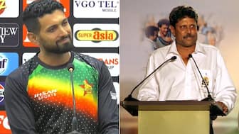 Sikandar Raza delivered a heartfelt speech ahead of Zimbabwe's do-or-die clash against India. Image: PCB/Reuters