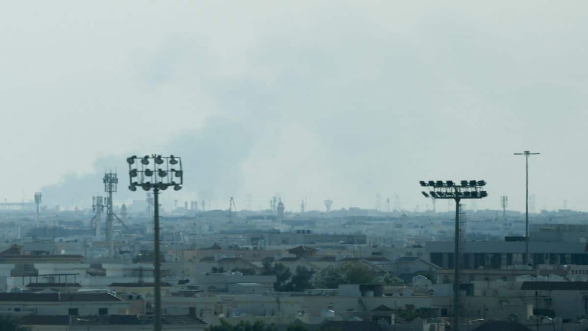 Why did Iran fire missiles at Bahrain, Qatar, UAE, and other West Asian nations?