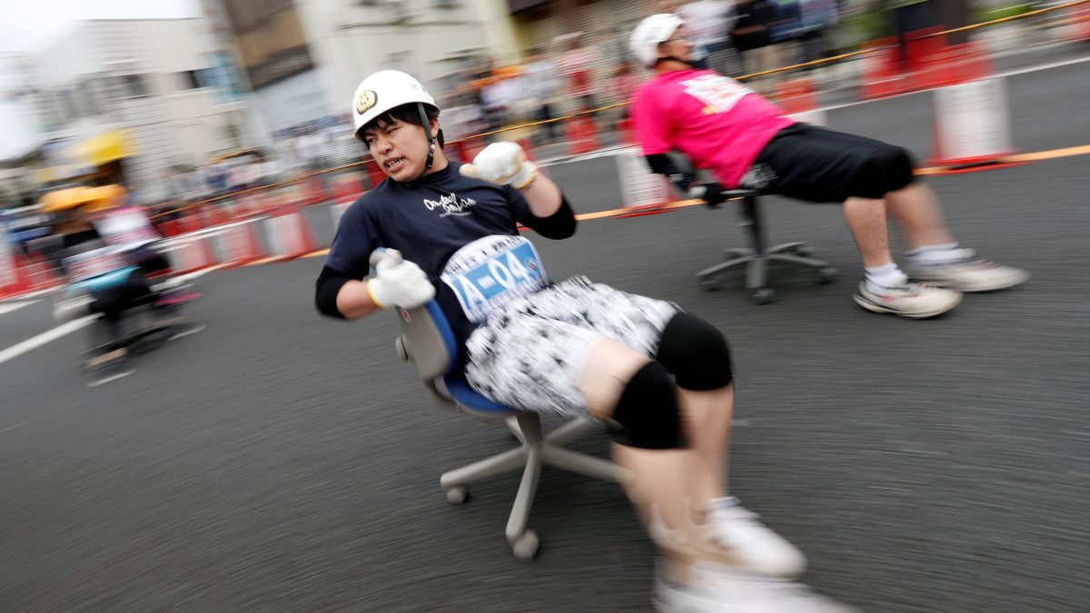 The most intense race in Japan right now involves… office chairs — inside Japan’s viral Grand Prix The most intense race in Japan right now involves… office chairs — inside Japan’s viral Grand Prix