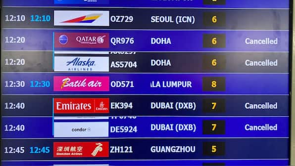Dubai Airport records more than 3000 cancelled flights as Middle East