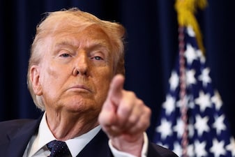 Blaming the media for fake narratives, Trump said that they are truly sick and demented people who have no idea the damage they cause to the United States of America. Photo: File/Reuters