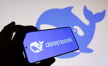 FILE PHOTO: The DeepSeek logo is seen in this illustration taken on January 29, 2025. REUTERS/Dado Ruvic/Illustration/File Photo