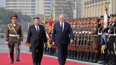 Kim meets Lukashenko as Russia allies North Korea, Belarus sign friendship treaty. Reuters 