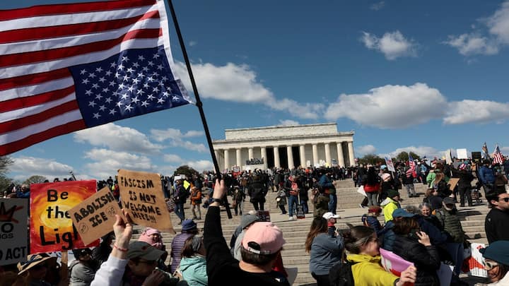 Massive ‘No Kings’ protests erupt across US against Trump Firstpost Image