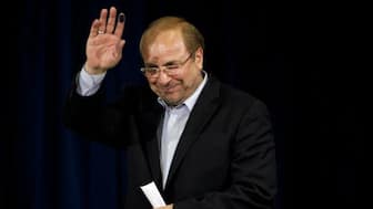 Iran's Parliament speaker Mohammad Baqer Ghalibaf. AFP