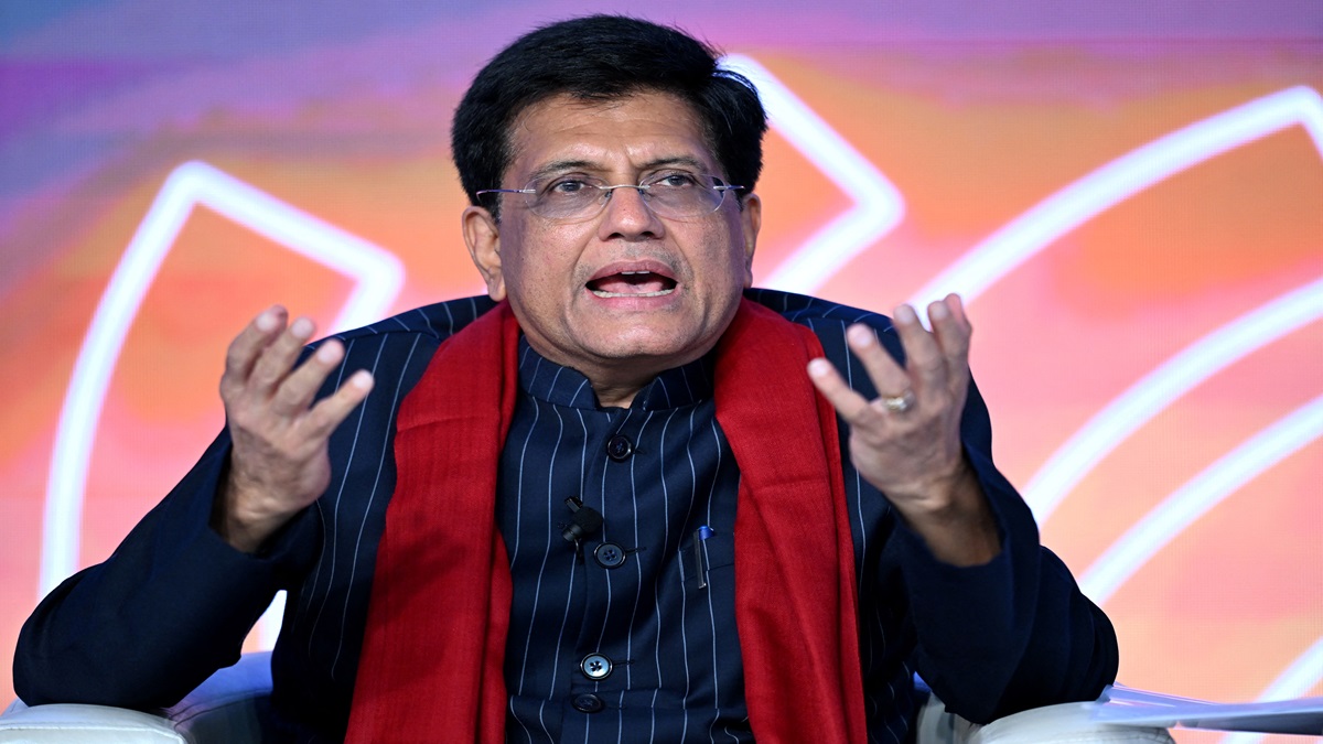 India's Commerce and Industry Minister Piyush Goyal announced the country's position on Saturday. While invoking the philosophy of Mahatma Gandhi, Goyal framed the proposal a contentious systemic issue. Photo: File/AFP India's Commerce and Industry Minister Piyush Goyal announced the country's position on Saturday. While invoking the philosophy of Mahatma Gandhi, Goyal framed the proposal a contentious systemic issue. Photo: File/AFP