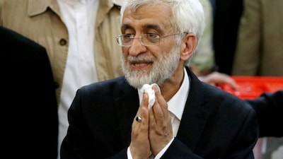 Iran's  ultraconservative former nuclear negotiator Saeed Jalili. AFP