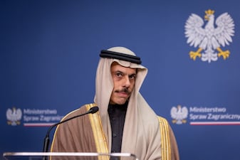 Saudi Arabia's Foreign Affairs Minister Prince Faisal bin Farhan Al Saud  (AFP)