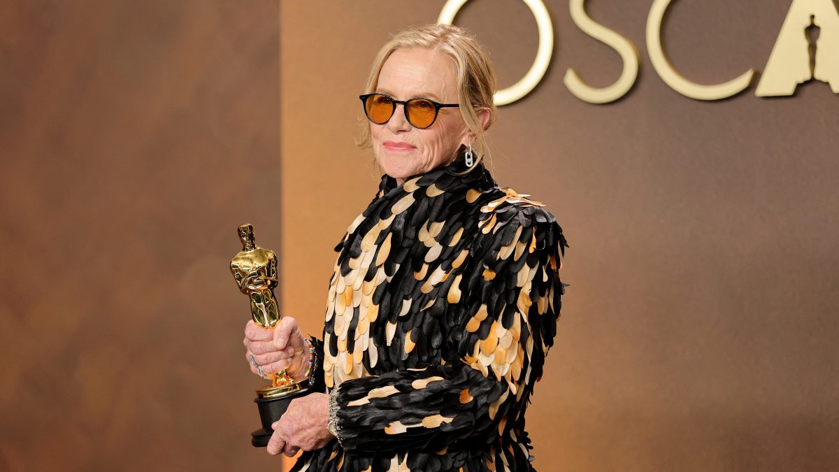 Amy Madigan, winner of the Best Actress in a Supporting Role award for 'Weapons', poses in the press room during the 98th Oscars. File photo/AFP Amy Madigan, winner of the Best Actress in a Supporting Role award for 'Weapons', poses in the press room during the 98th Oscars. File photo/AFP