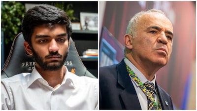 D Gukesh had broken Garry Kasparov's record as the youngest world champion in chess history with his victory over Ding Liren in December 2024. Image credit: Freestyle Chess/Grand Chess Tour
