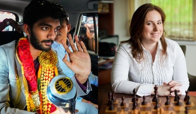 Judit Polgar feels India's D Gukesh will lose the World Chess Championship 2026 match. Images: PTI/juditpolgar.com