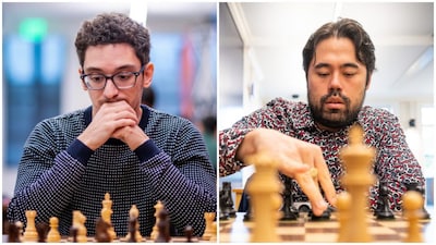 Fabiano Caruana has the highest odds of winning the 2026 Candidates Tournament despite Hikaru Nakamura being the top-rated among the eight players in action. Image credit: Saint Louis Chess Club