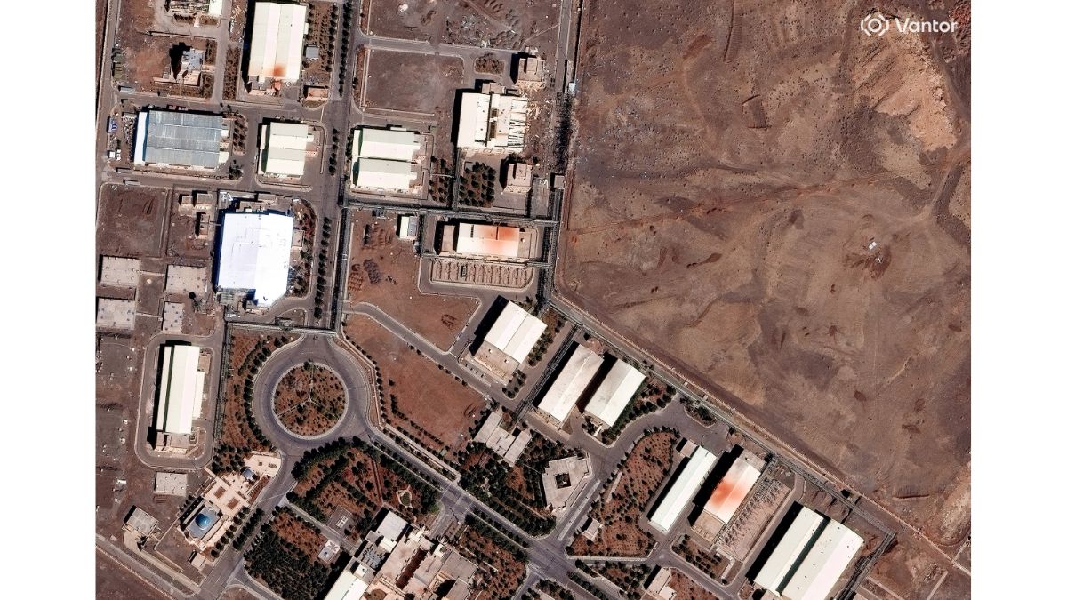 Satellite images show damage at Iran’s Natanz nuclear site Satellite images show damage at Iran’s Natanz nuclear site