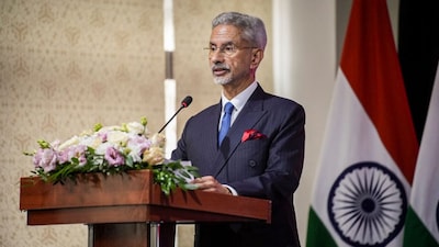 In this image posted on November 19, 2025, External Affairs Minister S Jaishankar addresses a gathering during the inauguration of Consulates General of India in Yekaterinburg and Kazan, Russia. (Photo: X/S Jaishankar/)